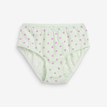 Load image into Gallery viewer, Pink/Purple Spot 7 Pack Briefs (1.5-12yrs)
