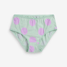 Load image into Gallery viewer, Pink/Purple Spot 7 Pack Briefs (1.5-12yrs)