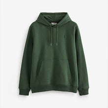 Load image into Gallery viewer, Khaki Green Jersey Cotton Rich Overhead Hoodie