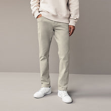 Load image into Gallery viewer, Stone Slim Fit Coloured Stretch Jeans