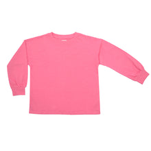 Load image into Gallery viewer, Pink Cuffed Cosy Jersey Long Sleeved Top (3-10yrs)