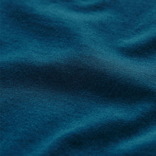 Load image into Gallery viewer, Teal Blue Regular Fit Essential Crew Neck T-Shirt