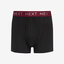 Load image into Gallery viewer, Black Signature Textured Waistband Modal 4 Pack A-Front Boxers