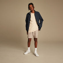 Load image into Gallery viewer, Navy Blue Lightweight Smart Harrington Jacket (3-12yrs)