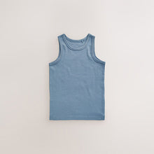 Load image into Gallery viewer, Tonal Blue Vests 5 Pack