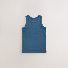 Load image into Gallery viewer, Tonal Blue Vests 5 Pack