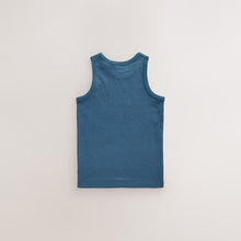 Load image into Gallery viewer, Tonal Blue Vests 5 Pack