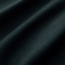 Load image into Gallery viewer, Black Standard Collar Cotton Linen Blend Short Sleeve Shirt