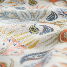 Load image into Gallery viewer, White Short Sleeve Textured Floral Printed 100% Cotton Shirt