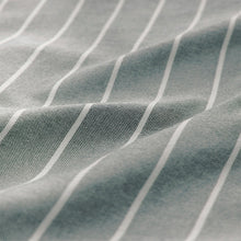 Load image into Gallery viewer, Green 100% Cotton Stripe Long Sleeve Oxford Shirt