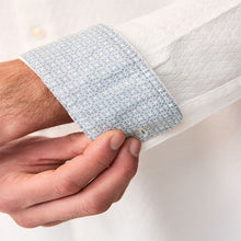 Load image into Gallery viewer, White Textured Long Sleeve 100% Cotton Shirt