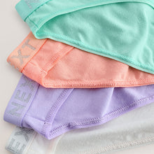 Load image into Gallery viewer, Pastel High Leg Cotton Logo Knickers 4 Pack