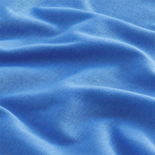 Load image into Gallery viewer, Bright Blue Heavyweight Short Sleeve Crew Neck T-Shirt