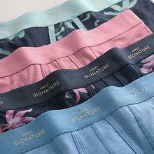 Load image into Gallery viewer, Blue/Pink Kew Collection Floral Print Signature A-Fronts