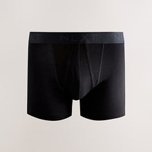 Load image into Gallery viewer, Black Neutral Waistbands A-Front Boxers 8 Pack