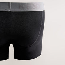 Load image into Gallery viewer, Black Neutral Waistbands A-Front Boxers 8 Pack