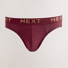 Load image into Gallery viewer, Rich colour Red/Green/Blue 5 Pack Cotton Rich Briefs