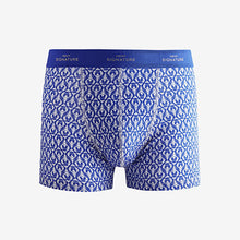 Load image into Gallery viewer, Bright Sealife Print Signature Cotton Rich Boxers 4 Pack