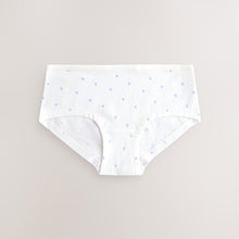 Load image into Gallery viewer, Pink/Cream Print Hipster Briefs 5 Pack (2-12yrs)