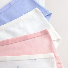 Load image into Gallery viewer, Pink/Cream Print Hipster Briefs 5 Pack (2-12yrs)