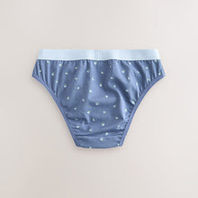 Load image into Gallery viewer, Blue Bikini Briefs 5 Pack (1.5-12yrs)