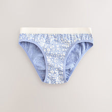 Load image into Gallery viewer, Blue Bikini Briefs 5 Pack (1.5-12yrs)