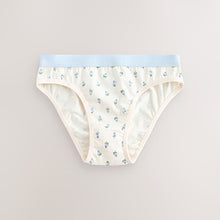 Load image into Gallery viewer, Blue Bikini Briefs 5 Pack (1.5-12yrs)