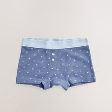Load image into Gallery viewer, Blue Boxer Short Briefs 5 Pack (2-12yrs)