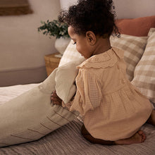 Load image into Gallery viewer, Peach Pink Baby Bloomer Romper