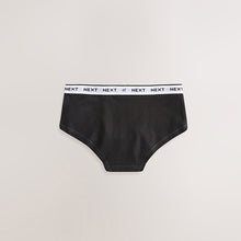 Load image into Gallery viewer, Black/Grey/White Hipsters 7 Pack (2-12yrs)