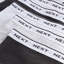 Load image into Gallery viewer, Black/Grey/White Hipsters 7 Pack (2-12yrs)