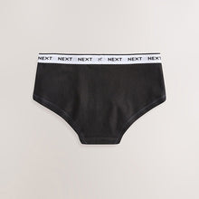 Load image into Gallery viewer, Black/Grey/White Hipsters 7 Pack (2-12yrs)