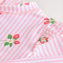 Load image into Gallery viewer, Pink Strawberry Sunsafe Swim Set (6mths-6yrs)