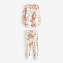 Load image into Gallery viewer, Neutral Floral Pyjamas 3 Pack (12mths-9yrs)