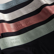 Load image into Gallery viewer, Black Signature Trunk Boxers