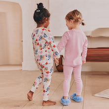 Load image into Gallery viewer, Pink Bluey Long Sleeved Snuggle 100% Cotton Pyjamas 2 Pack (12mths-7yrs)