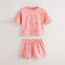 Load image into Gallery viewer, Purple/Orange Short Pyjamas 3 Pack (3-12yrs)