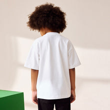 Load image into Gallery viewer, White Bold Minecraft T-Shirt (4-12yrs)