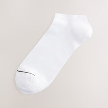 Load image into Gallery viewer, White Signature Modal Trainer Socks 5 Pack