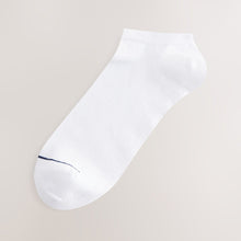 Load image into Gallery viewer, White Signature Modal Trainer Socks 5 Pack