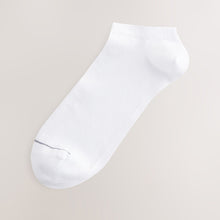 Load image into Gallery viewer, White Signature Modal Trainer Socks 5 Pack