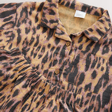 Load image into Gallery viewer, Animal Print 100% Cotton Shirt And Shorts Co-Ord Set (3mths-6yrs)