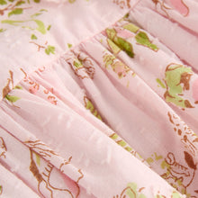 Load image into Gallery viewer, Pink Angel Sleeve Dress (6mths-6yrs)