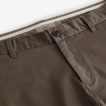 Load image into Gallery viewer, Truffle Brown Straight Fit Stretch Chinos Trousers