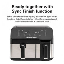 Load image into Gallery viewer, Hamilton Beach Dual Size Air Fryer 8.5L