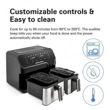 Load image into Gallery viewer, Hamilton Beach Dual Size Air Fryer 8.5L