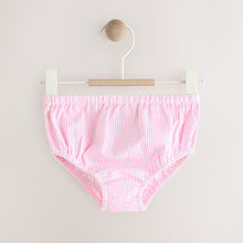 Load image into Gallery viewer, Pink Baby Embroidered Dress and Knickers 2 Piece Set (0mths-18mth)
