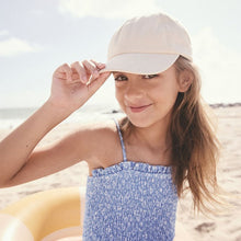Load image into Gallery viewer, Cream Baseball 100% Cotton Cap (3-13yrs)