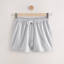 Load image into Gallery viewer, Grey Seersucker Swim Shorts