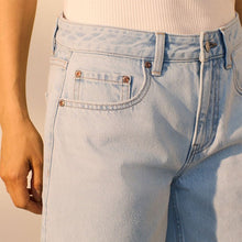 Load image into Gallery viewer, Bleach Rigid Denim Shorts